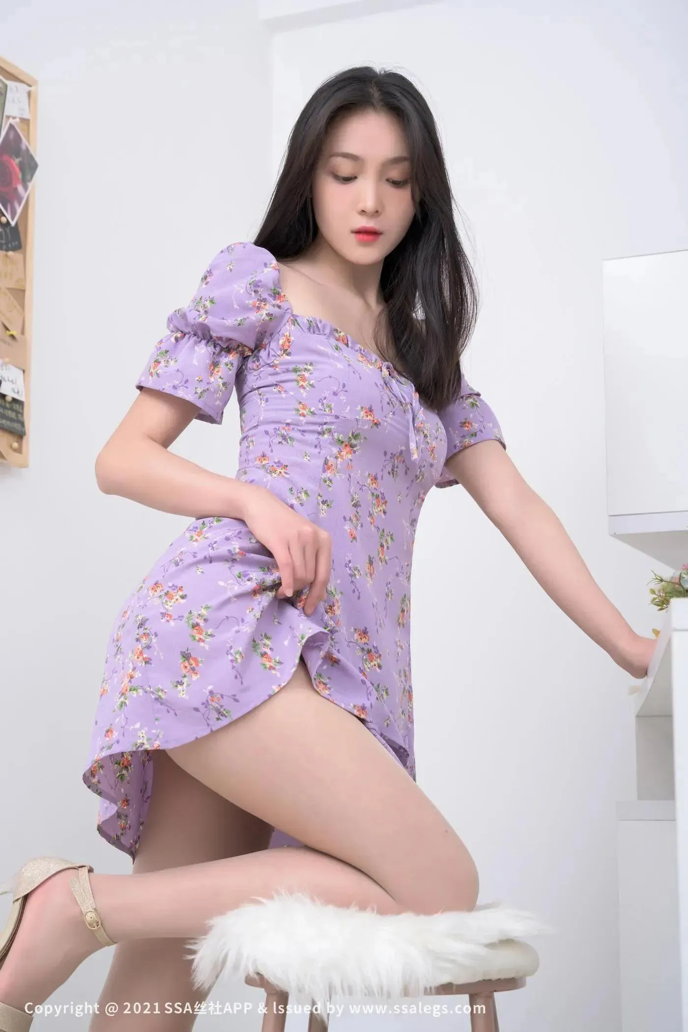 [SSA丝社]超清写真 NO.688 模特君君的肉丝袜（上） [74P]插图5